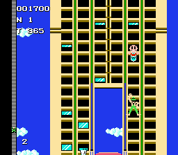 Crazy Climber screenshot 3 for Atari 2600